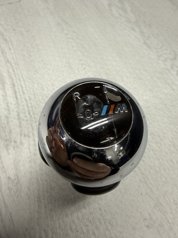 2001-2003 BMW E46 M3 SMG GEAR SHIFT KNOB CHROME OEM