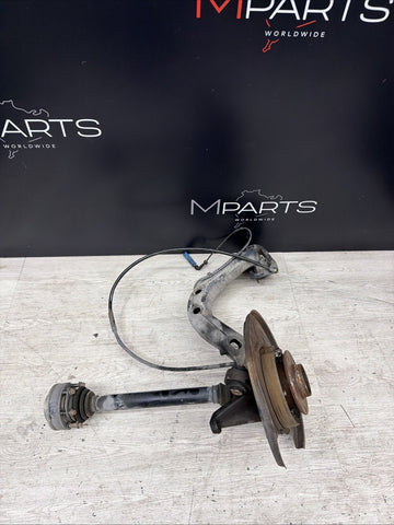 01-06 BMW E46 M3 Left Driver Rear Suspension Spindle Trailing Arm Bearing Axle