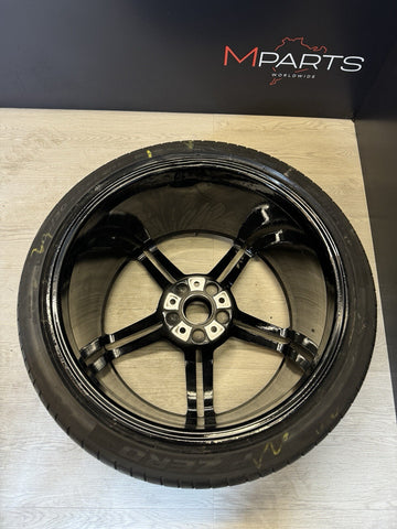 PORSCHE TAYCAN MISSION E REAR WHEEL RIM 21x11.5 ET66 9J1601025AB *Repaired Crack