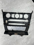BMW Radio HVAC Climate Control Center Trim 5 Series E60 M5 OEM Carbon Fiber