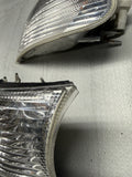 02-06 BMW E46 325 328 M3 Clear Corner Lights Tail Lamps 6919651 6919652 *Notes*