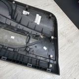 01-06 BMW E46 M3 PASSENGER RIGHT SIDE DOOR PANEL CARD BLACK OEM