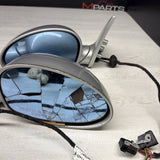 01-06 BMW E46 M3 Side View Door Mirrors Pair Titanium Silver *Notes*
