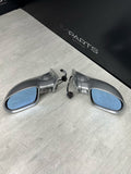 95-99 BMW E36 M3 Coupe Side Mirrors Pair Arctic Silver