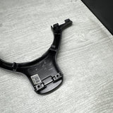 OEM 01-06 BMW E46 M3 Lower Steering Wheel Trim Cover Plate Titan Shadow Grey