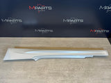 08-13 BMW E92 E93 M3 OEM Left Side Skirt Rocker Panel Mineral White