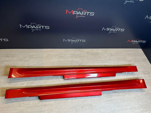 15-20 BMW F82 F83 M4 Original Rocker Panels Side Skirts 903165968 Sakhir Orange