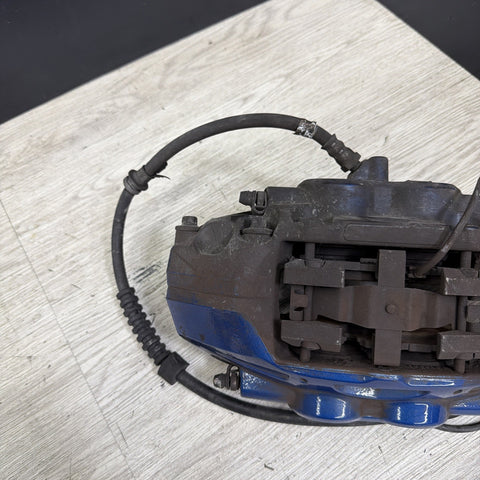 BMW 15-20 F87 M2 F30 F31 F80 F82 F83 M3 M4 Front Left Driver Brake Caliper Blue
