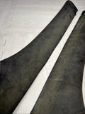 BMW E39 A PILLARS TRIM BLACK FRONT PAIR LEFT RIGHT OEM M5 *Broken*