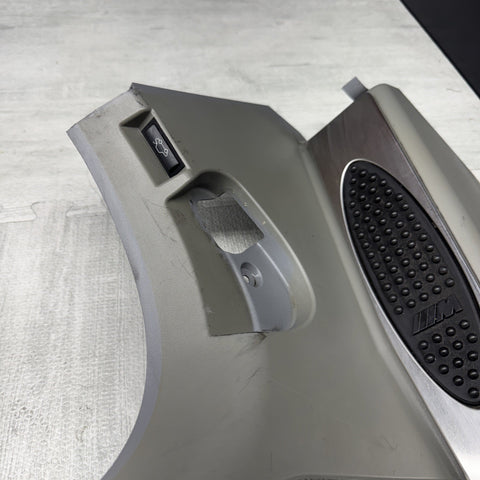 01-06 BMW E46 M3 GREY GRAY DEAD PEDAL KICK PANEL COVER 7902400