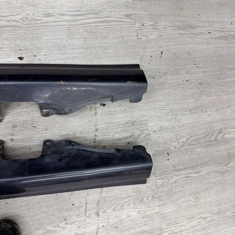 01-06 BMW E46 M3 Rocker Panel Side Skirts OEM Steel Gray *Notes*