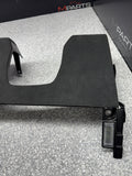 17-25 PORSCHE CAYMAN GT4 FRONT LEFT LOWER DASH ALCANTARA COVER PANEL