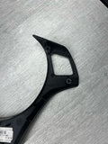08-13 BMW E90 E92 E93 M3 Lower Steering Wheel Trim Cover Plate Black *Notes*
