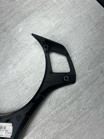 08-13 BMW E90 E92 E93 M3 Lower Steering Wheel Trim Cover Plate Black *Notes*
