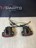 BMW 2001-2006 E46 M3 Rear Left & Right Side Brakes Calipers Set Red