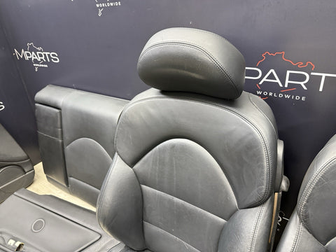 01-06 BMW E46 M3 Coupe Interior Front Seats Black Powered / Heated