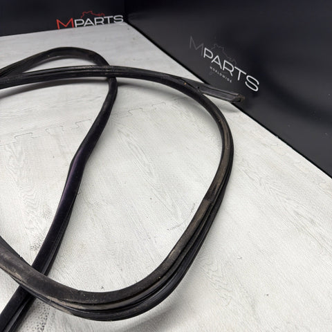 92-99 BMW E36 M3 323 325 328 Front Driver Door Weather Strip Seal Coupe Black *