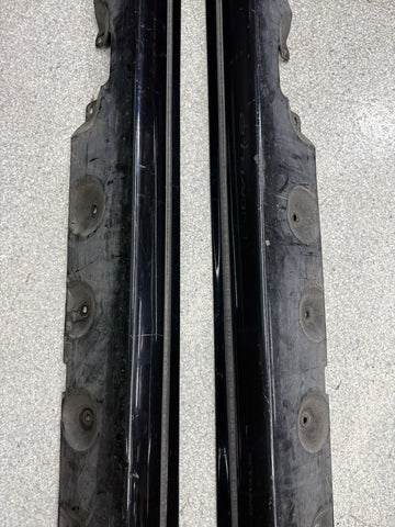 01-06 BMW E46 M3 Rocker Panel Side Skirts OEM Carbon Black