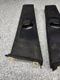 BMW E46 M3 Coupe B Pillars Trims Cover Black 330ci 325ci 328ci