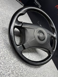 95-99 BMW E36 M3 Steering Wheel Black 4 Spoke