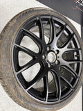Beyern Wheels Rims 5x120 BMW E46 M3 19x8.5 ET40 19x9.5 ET38 Matte Black Set