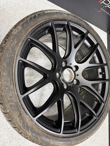 Beyern Wheels Rims 5x120 BMW E46 M3 19x8.5 ET40 19x9.5 ET38 Matte Black Set