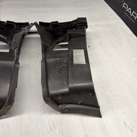 01-06 BMW E46 M3 FRONT BUMPER COVER GUARDS BRACKETS 2695247