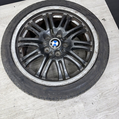 01-06 BMW E46 M3 Factory Front 18x8 M Double Spoke Alloy Style 67 Wheel 18" OEM