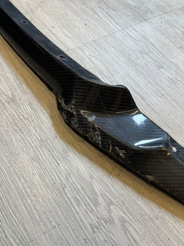 (PICKUP ONLY) F80 F82 F83 M3 M4 CS Spoiler Front Lip Carbon Fiber OEM *Damage