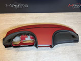 98-02 BMW Z3M Front Dash Dashboard Instrument Panel Cover Leather Imola Red