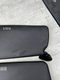 BMW E36 M3 95-99 Sedan Black Sun Visors Sunvisors Pair