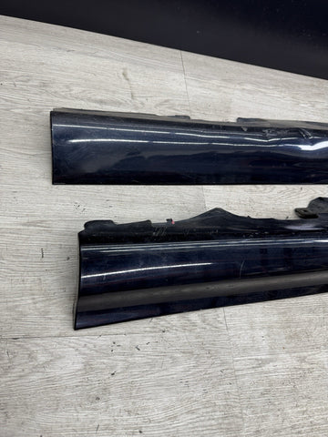 01-06 BMW E46 M3 Rocker Panel Side Skirts OEM Carbon Black