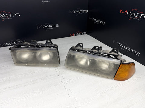 1996 - 1999 BMW E36 M3 FRONT PLASTIC HALOGEN HEADLIGHT HEADLIGHTS OEM