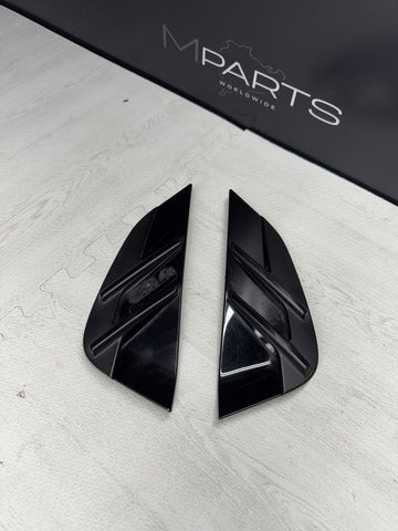 21-26 BMW G82 G83 M4 Fender Grilles Grills OEM No Emblems