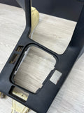 95-99 BMW E36 M3 Lower Dash Center Console Housing Panel Support Black
