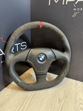 BMW Euro Napa Custom Steering Wheel Roadster Z3 Z3M M3 E36 E31 Red Ring