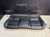 08-14 BMW E70 E71 X5M X6M Rear Seat Bottom Bench Pad Black Leather OEM