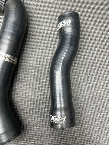 01-06 BMW E46 M3 S54 Pair Set of 2 Radiator Coolant Hoses Silicone ECS Tuning
