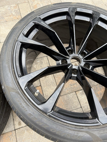 Factory Lamborghini Urus Wheels Tires 23 inch Taigete Perfect Set 4 Genuine OEM