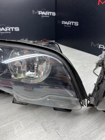 02-06 BMW E46 M3 OEM ORIGINAL Bi Xenon Headlights *Broken Tab*