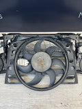(PICKUP ONLY) BMW E46 M3 01-06 FRONT CLIP RADIATOR SUPPORT AUX FAN ORIGINAL