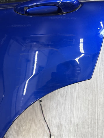 (PICKUP ONLY) 18-24 BMW F97 G01 X3 X3M Rear Left Driver Door  Marina Bay Blue