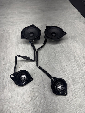 21-22 BMW G80 G82 G83 M3 M4 OEM DASH TWEETERS SPEAKERS SET 2622468-01