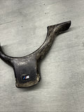 OEM 01-06 BMW E46 M3 Lower Steering Wheel Trim Cover Plate *Very Scratched