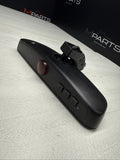 06-10 BMW E60 E63 M5 M6 INTERIOR AUTODIM REARVIEW MIRROR w/ HOMELINK