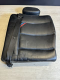 95-99 BMW E36 M3 Left Driver Rear Folding Seat Backrest Back Rest Black Nappa