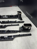 Porsche Macan 2018 BLACK PIANO Dash Dashboard Door Molding Panel Trim Set