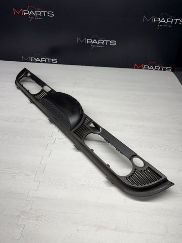 01-06 BMW E46 CONVERTIBLE REAR SEAT ROLLOVER BAR TRIM COVER 8204279 OEM BLACK