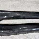 08-13 BMW E92 E93 M3 OEM Right Left Passenger Side Skirt Rocker Panels Black