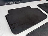 BMW 19-23 G30 F90 M5 Black Carpet Floor Mats OEM Right Front + Rears Only